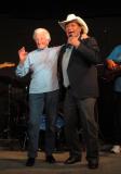 Dancing gran Fran Craig, 89, stole the show during country star Dennis Marsh’s gig at the Paihia Pacific Resort. PHOTO / PETER D